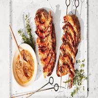 Grilled Shrimp Skewers with Orange Glaze image