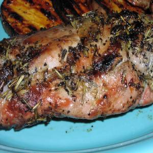 Ww 5 Points - Rosemary and Garlic Grilled Pork Loin image