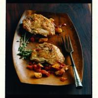 Pressed Chicken with Yellow Squash and Tomatoes_image