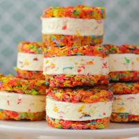 Rainbow Ice Cream Sandwich Recipe by Tasty_image