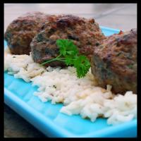 Asian Meatballs With Sesame Lime Dipping Sauce image