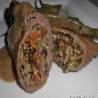 Beef Rolls with veggies and rice_image