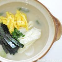 Korean Tteokguk (Rice Cake Soup)_image