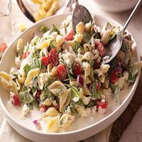 Creamy Mediterranean Pasta Salad image