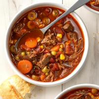 Pressure-Cooker Olive and Beef Soup_image