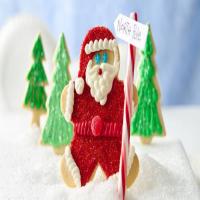 Santa Sugar Cookies image