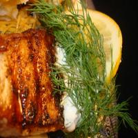 Grilled Blackened Sea Bass image