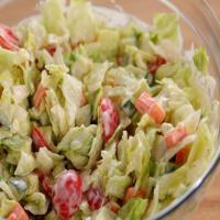 Mini Chopped Salad with Buttermilk Dressing image