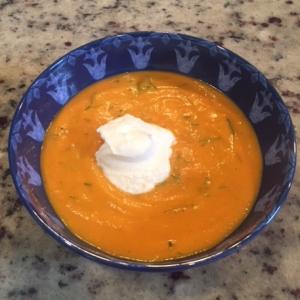 Roasted Carrot and Dill Soup_image