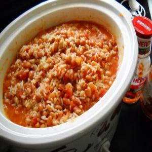 Slow Cooker Rice, Beans, & Salsa_image