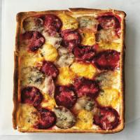 Red and Golden Beet Cheese Tart_image