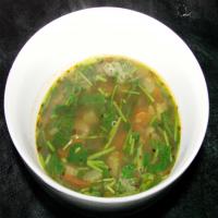 Lentil Soup With Watercress_image