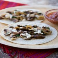Soft Tacos With Mushrooms, Onion, and Chipotle Chile_image