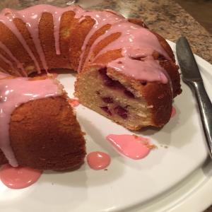 Paula Deen's Strawberry Pound Cake image