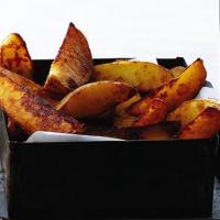 Balsamic Roasted Potato Wedges image