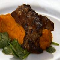 Braised Beef Short Ribs in a Pomegranate Barbeque Sauce_image