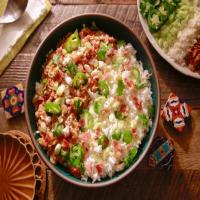 Refried Beans and Rice Bowl image
