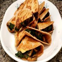 Spinach and Mushroom Quesadillas image