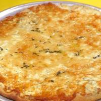 Garlic and Herb Three Cheese Pizza image