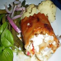 Seafood Lasagna Rollups image