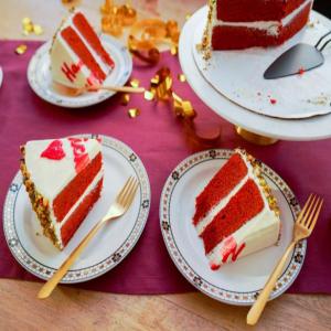 Red Velvet Birthday Cake image