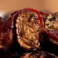 Bacon Mushroom Skewers Recipe by Tasty_image