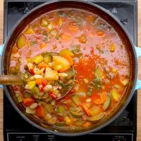 Summer Vegetable Minestrone Soup Recipe by Tasty_image