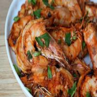 Stir-fried Garlic and Sriracha Shrimp Recipe_image