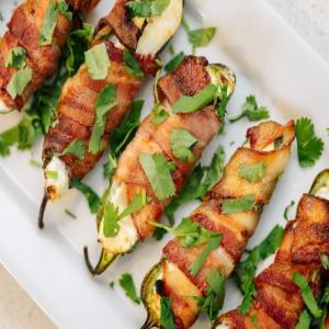Air Fryer Jalapeño Poppers with Bacon image