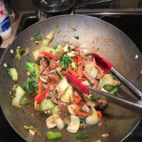 Stir-Fried Beef With Bok Choy_image