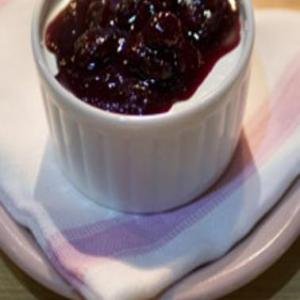 Concord Grape and Dried-Cranberry Compote_image