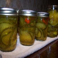 Zucchini Squash Pickles With Ginger and Lemongrass image