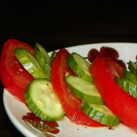 Tomato Cucumber Salad image