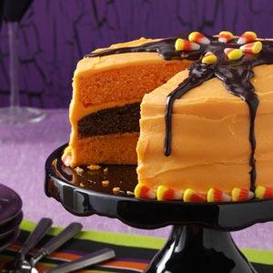 Halloween Layer Cake Recipe - (4.4/5) image
