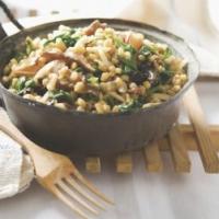 Brown Rice with Beans, Mushrooms & Spinach Recipe - (4.4/5)_image