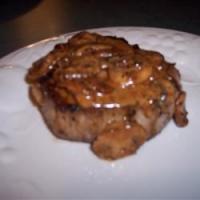 Boozy Steak with Creamy Mushroom Sauce image