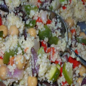 Mediterranean Couscous and Vegetables_image