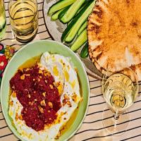 Beet Dip With Labneh image