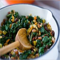 Swiss Chard with Currants and Pine Nuts_image
