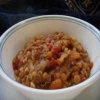 Italian Lentil and Barley Soup image
