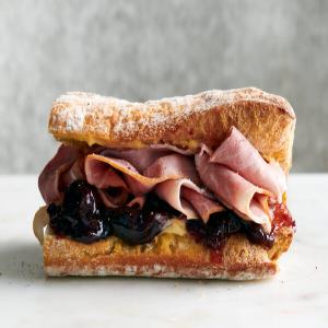 Ham and Jam Sandwich image