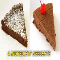 4-Ingredient Chocolate Cheesecake Recipe by Tasty_image