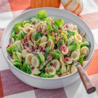 Bacon and Brussels Sprout Orecchiette image