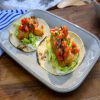 Easiest Fish Tacos, Red Rice and Black Beans image