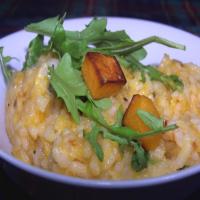 Risotto of Pumpkin With Rocket and Parmesan_image