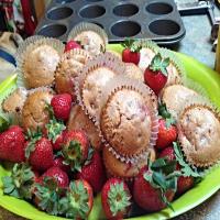 Berry-Licious Strawberry Nut Muffins_image