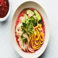Noodles with Chilled Tomato Broth image