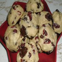 Chocolate Cranberry Cookies - Mix in a Jar image