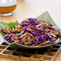 Asian Coleslaw with Candied Walnuts image