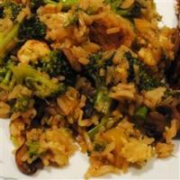 Broccoli and Rice Stir Fry image